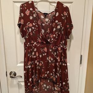Torrid high/low blouse